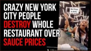 Crazy New York People DESTROY Restaurant For No Reason, Cities Are COLLAPSING