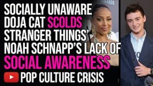 Socially Unaware Doja Cat Scolds Noah Schnapp's Lack of Social Awareness