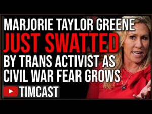 Marjorie Taylor Greene SWATTED By Trans Activist, This Is Attempted Murder, Civil War Fear WORSENING