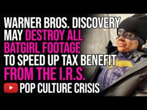 Warner Bros  Discovery May Destroy All Batgirl Footage to Speed Up Tax Write-Down From the IRS