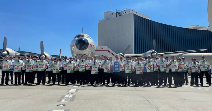 Commercial Airline Pilots Protest at Major Airports | TIMCAST