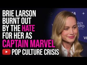 Brie Larson Burnt Out by the Hate For Her as Captain Marvel