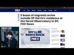 Illegal Immigrant Buses Just Landed At Kamala Harris' House, Sanctuary Policy BACKFIRES On Democrats