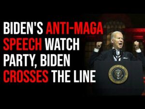 Biden's Anti-MAGA Speech Watch Party, Biden CROSSES The Line