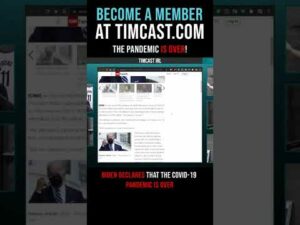 Timcast IRL - The Pandemic Is Over! #shorts