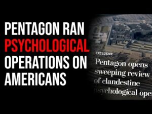 Pentagon Was Running PSY-OP Promoting Pro-Ukraine &amp; Anti-Russian Narratives