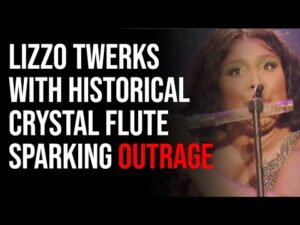 Lizzo TWERKS With Historical American Crystal Flute, Sparking Outrage