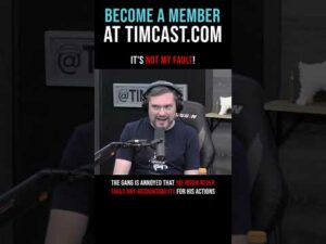 Timcast IRL - It's Not My Fault! #shorts