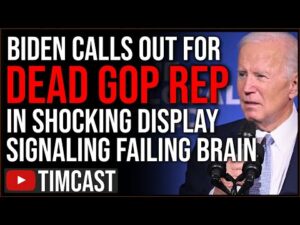 Biden Calls Out For DEAD GOP Rep. HE Paid Tribute Too, Democrats DROP In Polls As Bidens Brain FAILS
