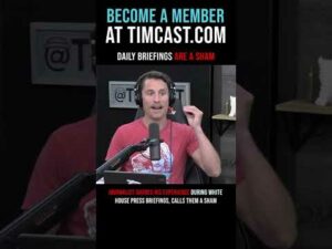 Timcast IRL - Daily Briefings Are A Sham #shorts