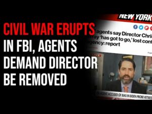 Civil War ERUPTS In FBI, Agents Demand Director Be Removed Over Political Bias