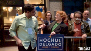 WATCH: Timcast Speaks with Hochul Supporters Outside New York Gubernatorial Debate