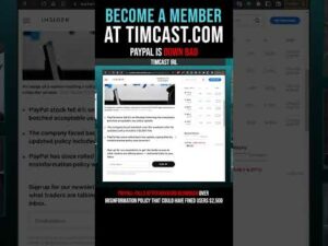 Timcast IRL - PayPal Is Down Bad #shorts