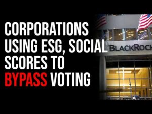 Social Credit Scores, ESG Used To Bypass Voting, Corporations Will Control Us