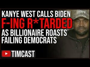 Kanye West Calls Biden EFFING R-T-RDED In EPIC SMACKDOWN Of Failing Democrats As GOP WINNING Polling
