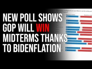 New Poll Shows Republicans Will Win Midterms, Bidenflation Is Pushing Voters To The GOP