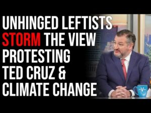 Unhinged Leftists STORM The View Protesting Ted Cruz, Backfiring On Democrats