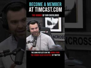 Timcast IRL - The Hubris Of Our Overlords #shorts