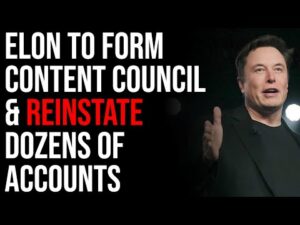 Elon Musk Plans To Form Content Moderation Council, Plans To Reinstate Dozens Of Suspended Accounts