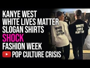 Kanye West Shocks Paris Fashion Week With 'White Lives Matter' Shirts