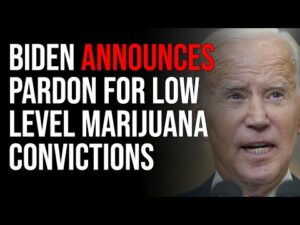 Biden Announces Pardon For Low Level Marijuana Convictions