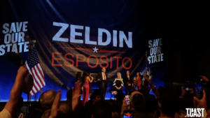 Lee Zeldin Addresses Supporters, Does Not Concede Hochul's Projected Victory