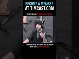 Timcast IRL - The Benefit Of Fetterman In The Senate #shorts