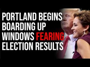 Portland Begins Boarding Up Windows Fearing Election Results