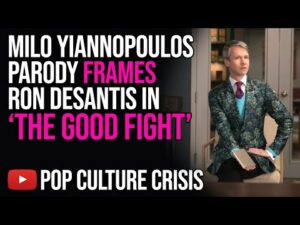 Ron DeSantis Framed For Abuse by Milo Yiannopoulos Parody Character in Paramount+ Show