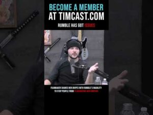 Timcast IRL - Rumble Has Got Issues #shorts