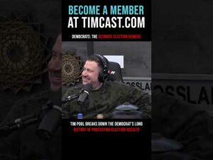 Timcast IRL - Democrats: The Ultimate Election Deniers #shorts