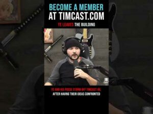 Timcast IRL - Ye Leaves The Building #shorts