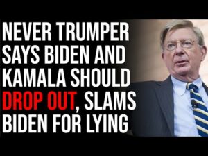 Never Trumper Says Biden AND Kamala Should Drop Out, Slams Biden For Lying
