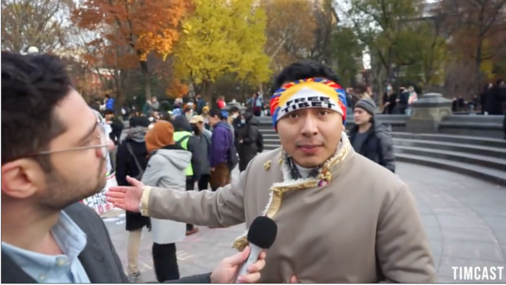 WATCH: NYC Activists Gather in Solidarity with Protestors Against China's 'Zero COVID' Policy