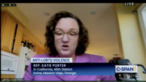 Democrat Katie Porter Says Terms ‘Groomer,' 'Pedophile' Discriminate Against Sexual Orientation