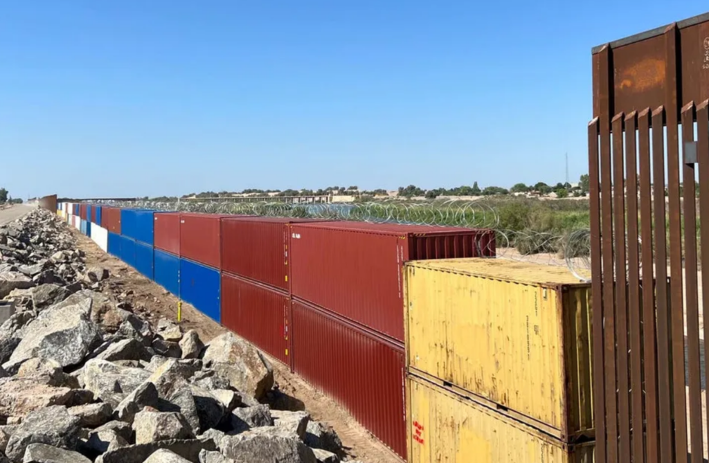 Arizona Agrees to Remove Shipping Container Barricade from Gaps in