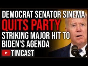 Democrat Senator Sinema JUST QUIT In Blow To Biden Agenda, GOP Prepare Ballot Harvesting To Win 2024