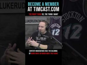 Timcast IRL - The Right Thing vs The Thing I Want #shorts