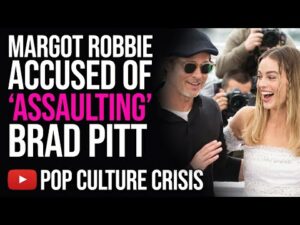 Margot Robbie Slammed For Kissing Brad Pitt Without Consent on 'Babylon' Set