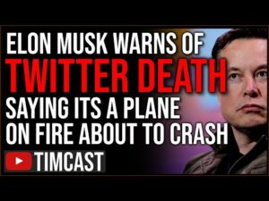 Elon Musk Warns TWITTER ABOUT TO DIE, Says Its A Plane Crashing, Corporate Press COVERS UP FBI PsyOp