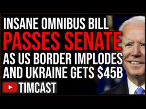 BLOATED &amp; INSANE $1.7T Omnibus Passes Senate As GOP FOLDS, $45B To Ukraine As US Border COLLAPSES
