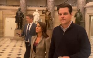 WATCH: Gaetz Emerges From McCarthy's Office After 'Brief, But Productive' Meeting — Tells Reporters He's Still a 'No' Vote