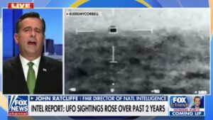 Former Intelligence Head Warns UFOs May Be Technology of a 'Foreign Adversary'