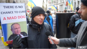 WATCH: Ukraine Supporters Rally in NYC Park in Solidarity with Troops
