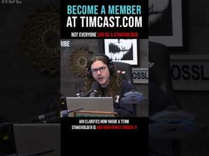 Timcast IRL - Not Everyone Can Be A Stakeholder #shorts