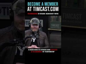 Timcast IRL - The Consequence Of Speaking Inconvenient Truths #shorts