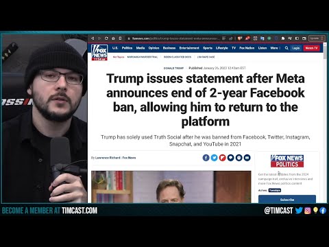 Trump REINSTATED By Facebook, Trump ROASTS FB For Losing BILLIONS, FB