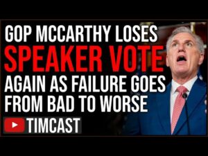 GOP McCarthy LOSES FIFTH TIME And By MORE VOTES, Boebert Calls on McCarthy To YIELD