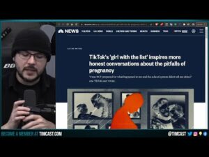 Insane TikTok Trend Tries To Convince Women NOT To Get Pregnant, Humans Are Being DOMESTICATED