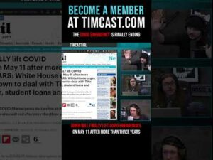 Timcast IRL - The Covid Emergency Is Finally Ending #shorts